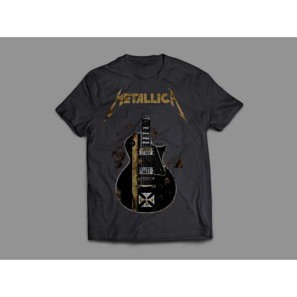 Kaos band METALLICA GUITARISH | cirebon cloth