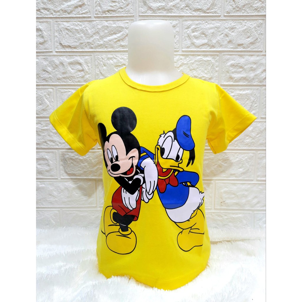 BAJU ANAK LAKI-LAKI/ATASAN ANAK LAKI-LAKI/KAOS ANAK LAKI-LAKI/KAOS DISTRO MICKEY MOUSE USIA 1-12TAHUN