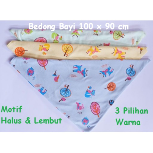 Bedong Bayi BOBOKO Kaos Halus Adem Motif 90x100cm