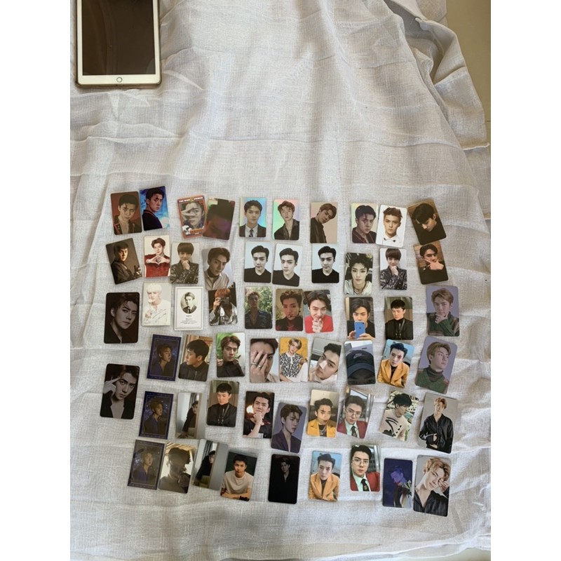 SEHUN PHOTOCARD ALBUM PC MONSTER OBSESSION NON LMR WHAT A LIFE HOLO JAPAN KOKOBOP TEMPO POWER XOXO