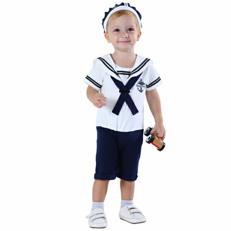 Sailor baby boy costume kostum pelaut bayi anak balita profesi