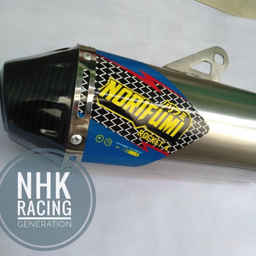 SILINCER ONLY NORIFUMI ROCKET 4 UJUNG CARBON
