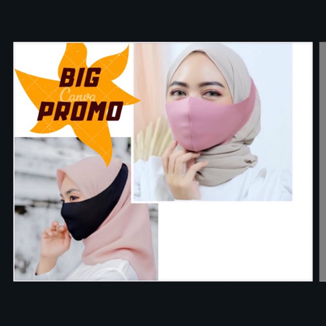 BIG SALE HIJAB  MASKER  SCUBA  MASKER  SCUBA  HIJAB  DAN NON 