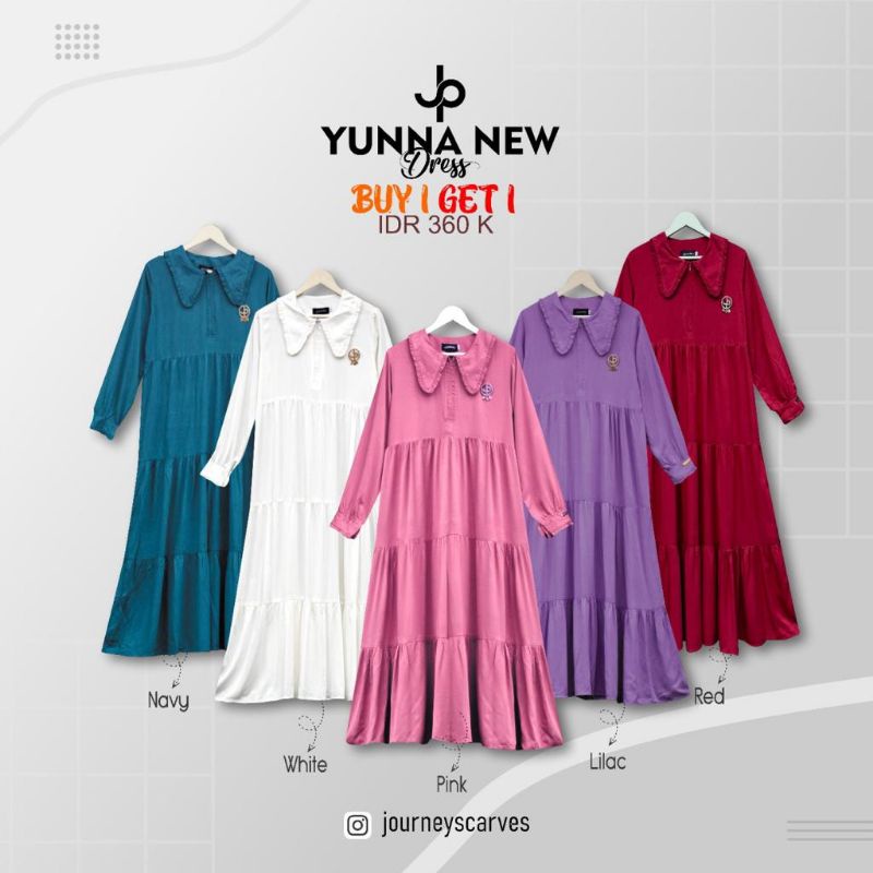 YUNA DRESS NES By JOURNEY SCARVES