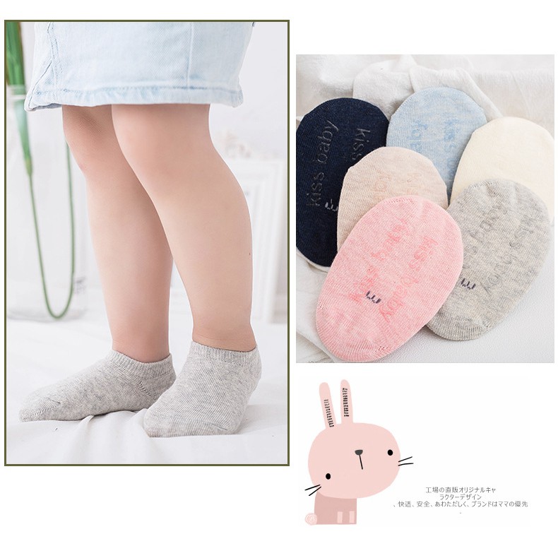 (pimenova) kaos kaki polos anti slip semata kaki balita kaoskaki anti slip pastel