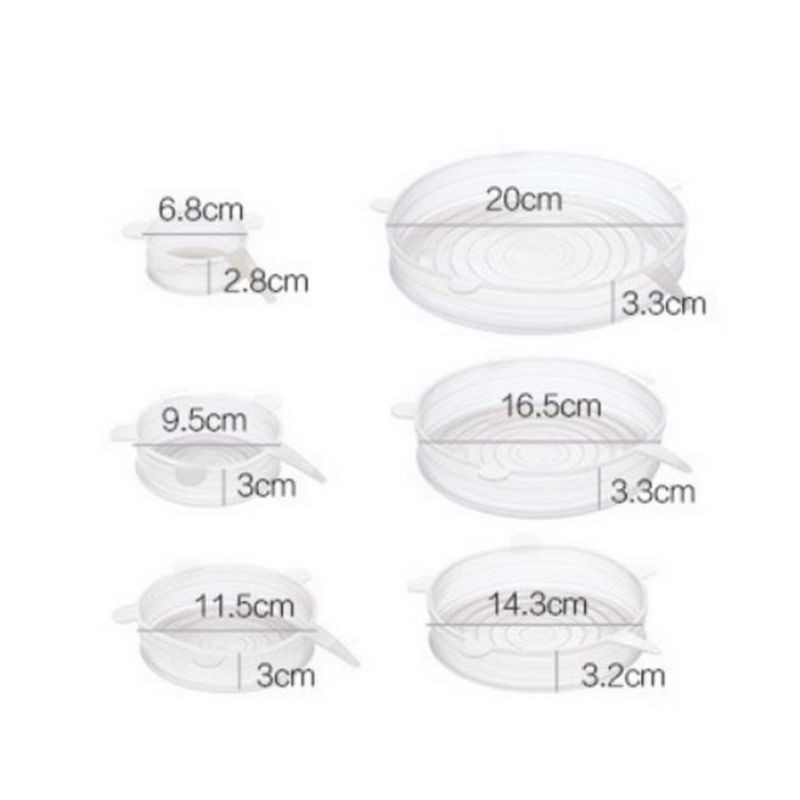 Penutup silikon 6in1