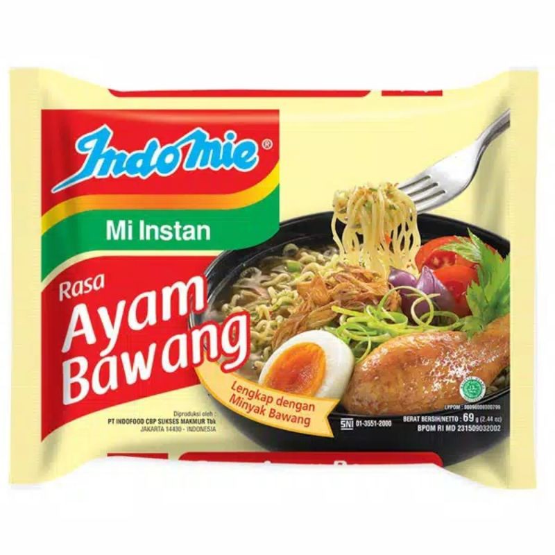 

Indomie Rasa Ayam Bawang 69gr