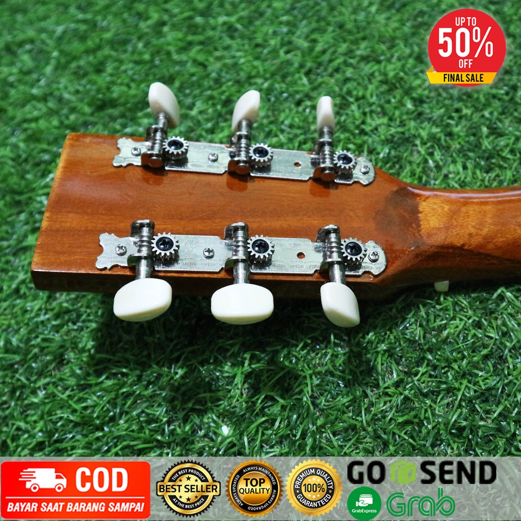 Dryer Gitar Puteran Gitar Tuning Peg Akustik Folk Plastik Renteng