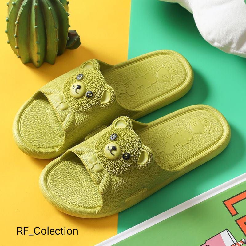 Sandal Jelly Selop Wanita Motif Bear Sandal Wanita Kekinian Sendal Selop Wanita Terbaru