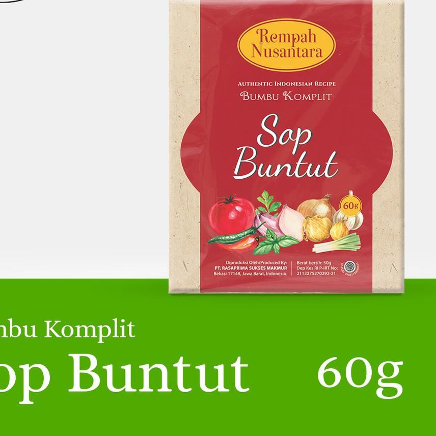 

GH2✼ Seriboe Rempah Nusantara Bumbu Sop Buntut Rempah Nusantara 60 Gram TREN MASA KINI