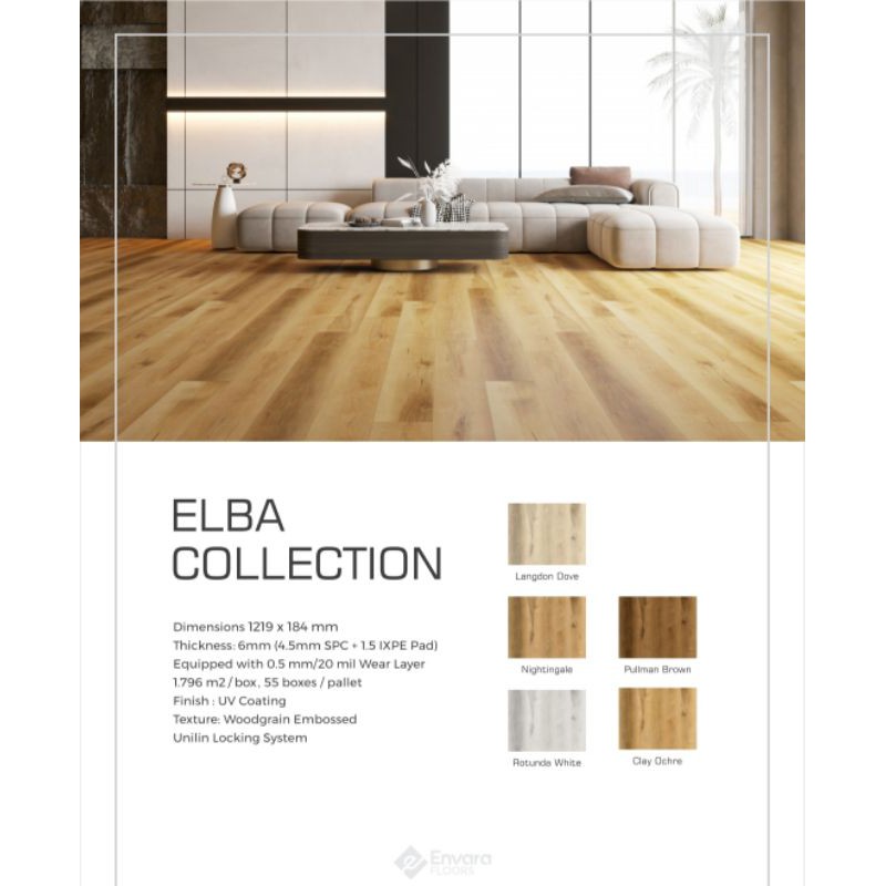 Lantai SPC ENVARA 6 MM