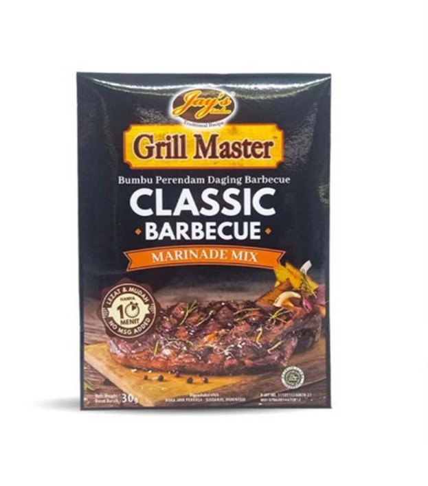 

Jays Grill Master Classic BBQ Jay's Marinande Mix 30 Gram