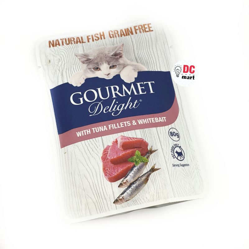Gourmet Delight Sachet 80gr  - Tuna fillets