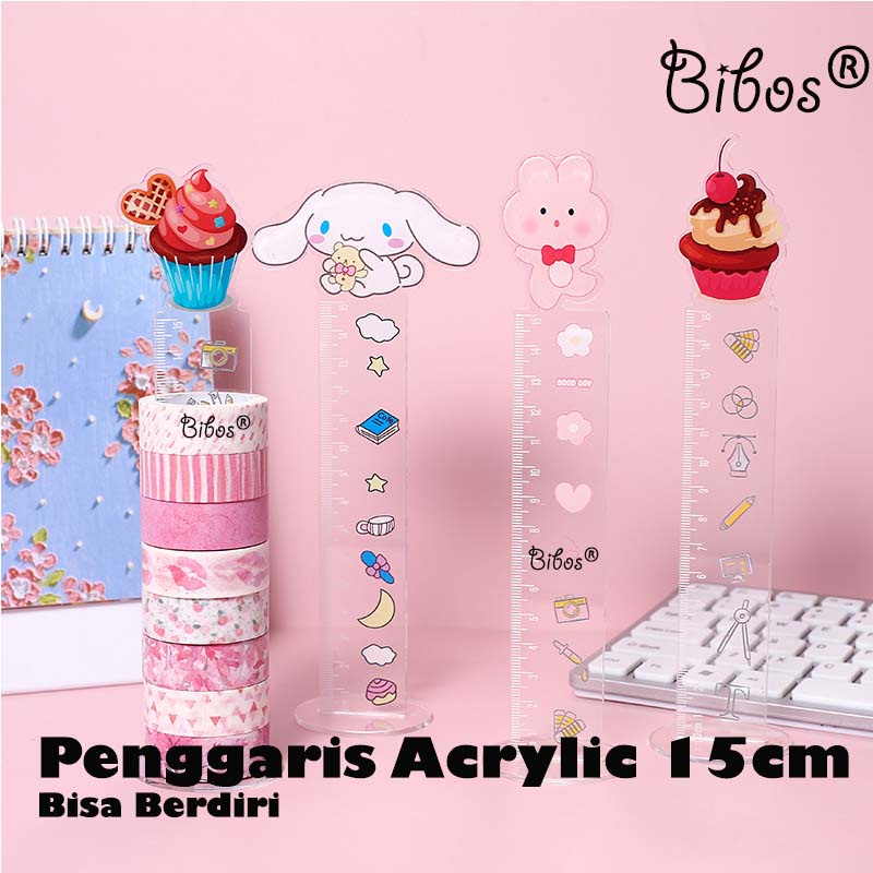 

Penggaris Anak Perempuan Lucu Penggaris Acrylic Alat Tulis Lucu Stationary Lucu