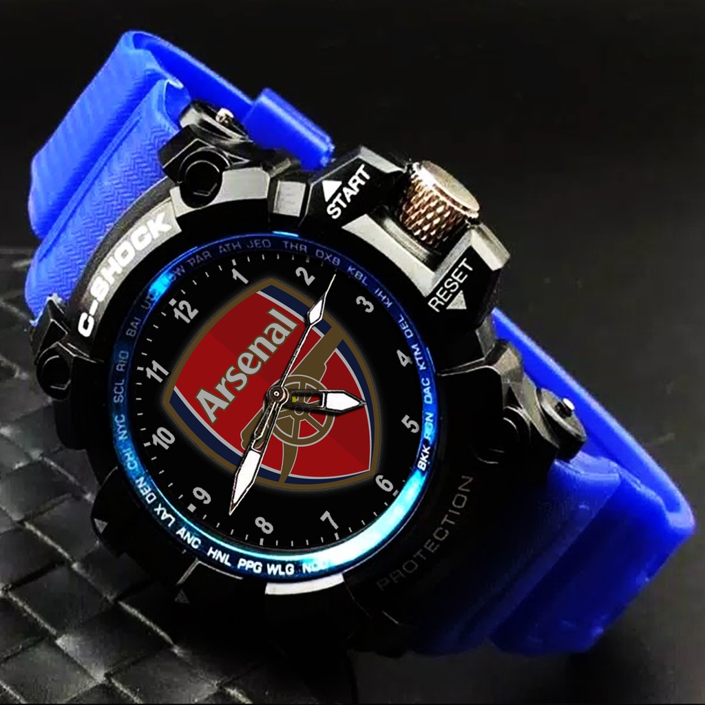 (EXCLUSIVE) JAM TANGAN ARSENAL 1 (STRAP WARNA)