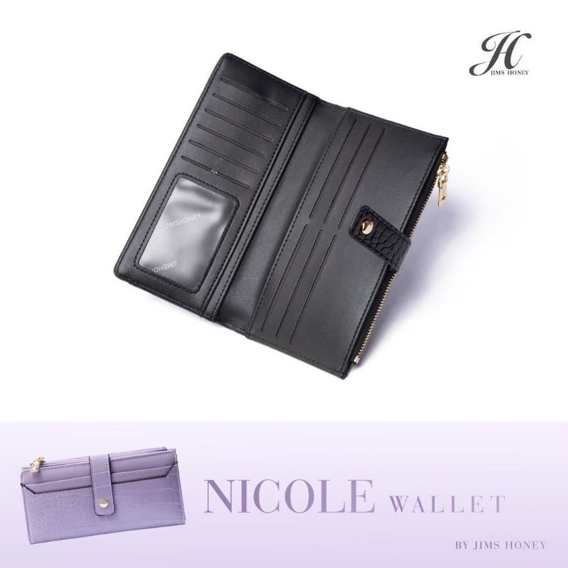 NICOLE WALLET JIMSHONEY DOMPET WANITA LIPAT PANJANG