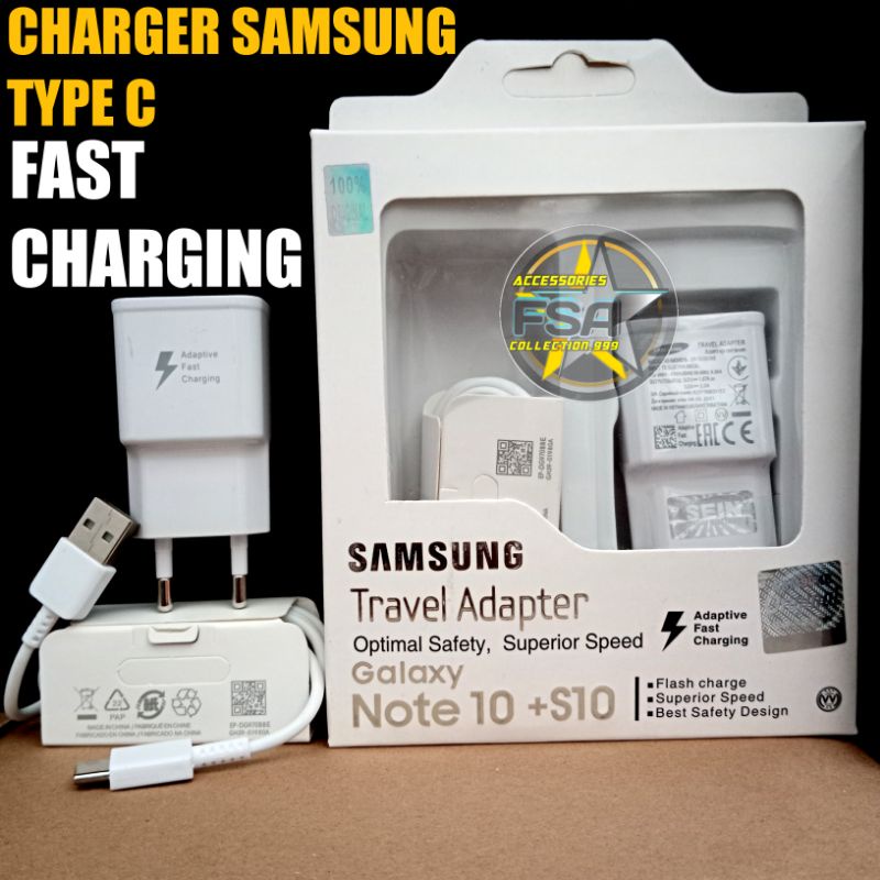 CHARGERR SMG FAST CHARGERR TYPE C FLASH CHARGER A11 / M11 / A12 / A22 / A02S / A20 / A30 / A50 / A20S By SMG Fast Charging