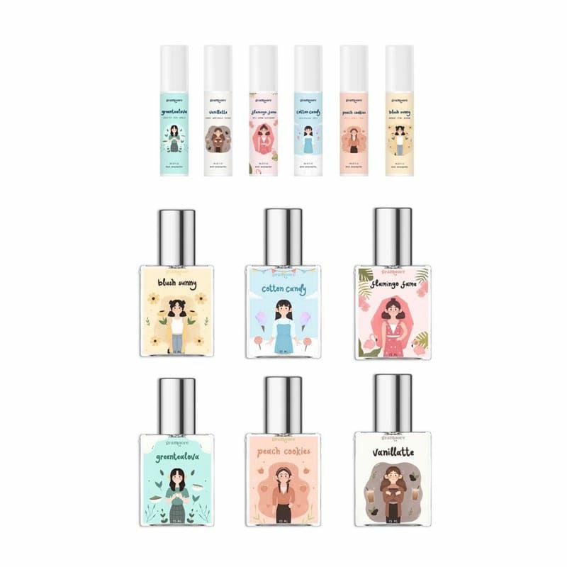 (FREE GIFT) ADDICTED PARFUM SERIES BY GEAMOORE ROLL ON 5ML / PARFUM GEAMOORE / PARFUM VIRAL / PARFUM ADDICTED SERIES