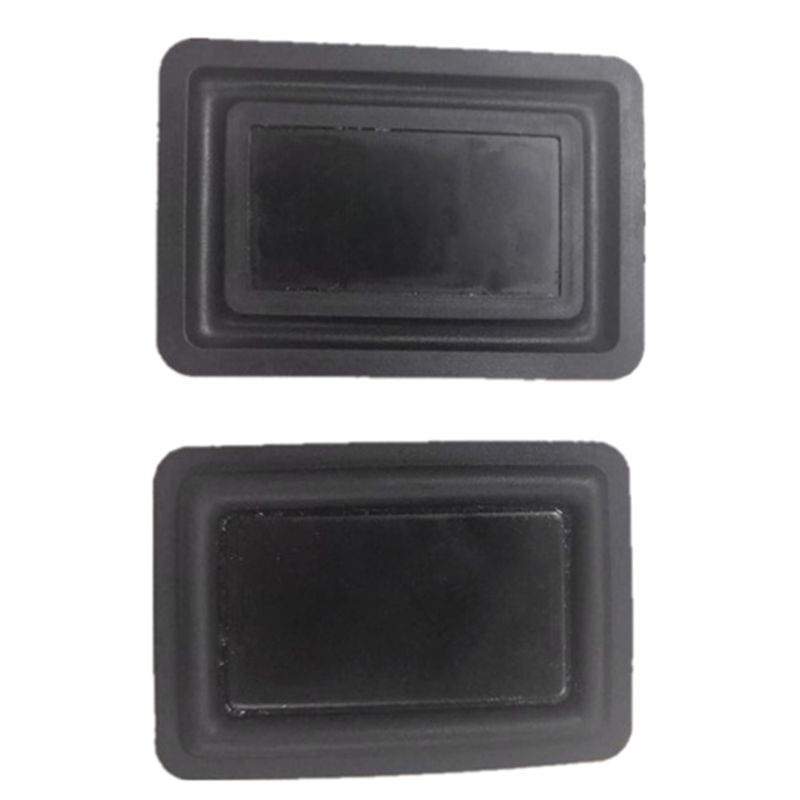 Btsg 2pcs Plat Film Getar 3686 / 6085 / 5065 Bahan Karet Frekuensi Rendah Untuk Speaker Subwoofer Diy