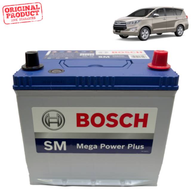 AKI KERING MOBIL BOSCH 55D23L MF INNOVA MATIC XTRAIL MAZDA SERENA KIA FORTUNER NISSAN ALPHARD TOYOTA