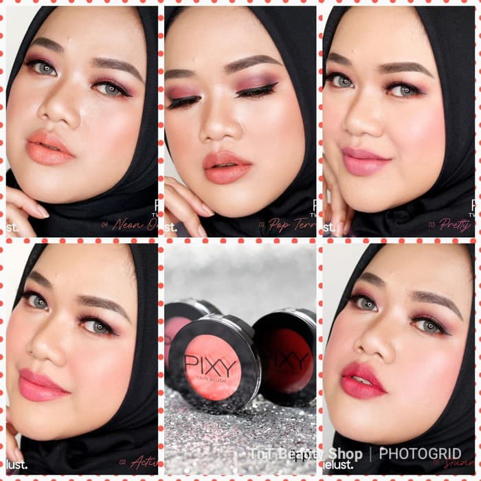 ★ BB ★ PIXY Twin Blush 2 in 1 Blusher &amp; Lip Color