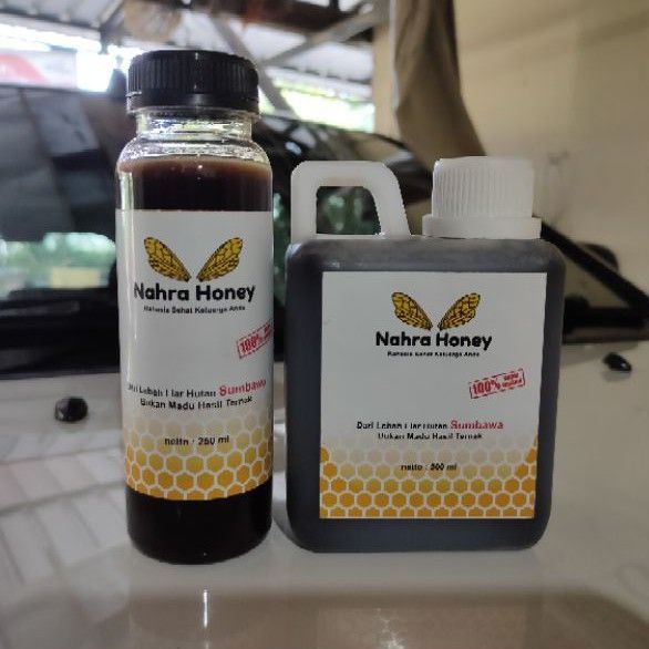

Madu Hitam Pahit Asli Murni Hutan Sumbawa 250gram