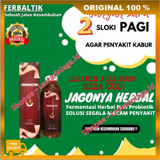 

Ramuan Herbal Ferbaltik Mengatasi Berbagai Penyakit Ampuh Mujarab ORIGINAL