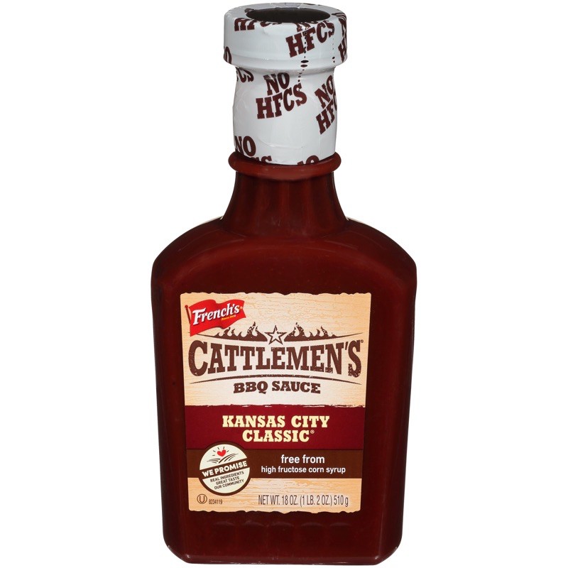 

Cattlemen’s Kansas City Classic Barbecue BBQ Sauce Saus Barbekyu USA Grill Meat Chicken Bumbu Masak