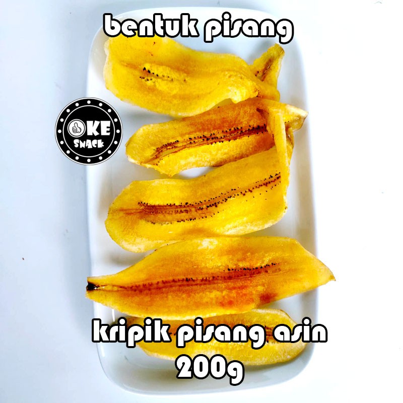 Keripik Pisang Crispy Renyah 200g