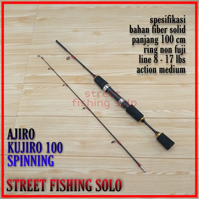 joran casting ajiro SPINNING KUJIRA 100 cm COD