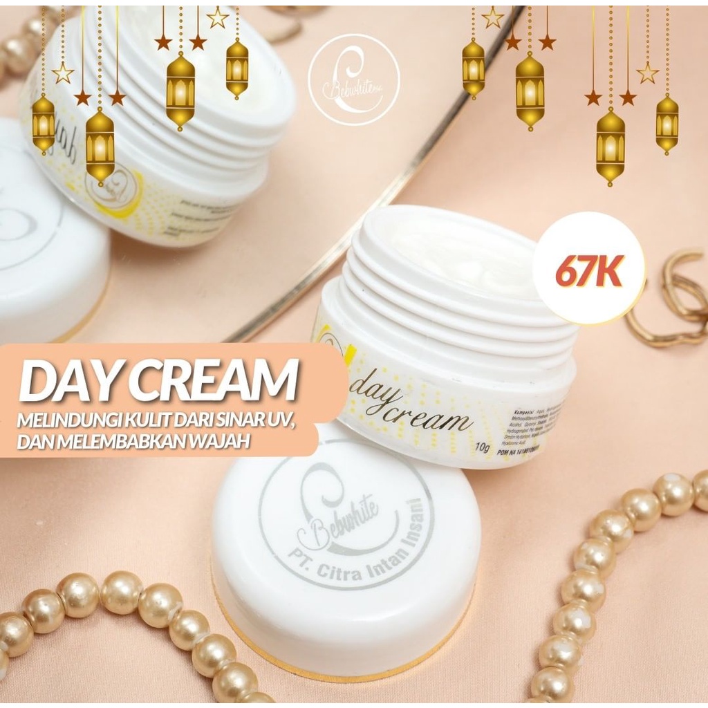 DAY CREAM BEBWHITE C ORIGINAL | CREAM SIANG BBC | CREAM SIANG  BEBWHITE C ORI | PELEMBAB WAJAH |