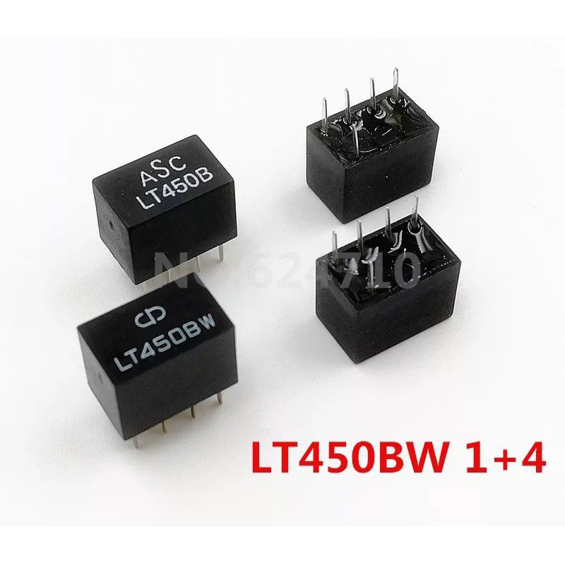 LT450BW LT450B LT 450BW LT450 450 1 + 4 5Pin 455 KHz Filter Keramik untuk sinyal Komunikasi Relay