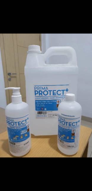 HAND SANITIZER MEREK PRIMA PROTECT 500 ML KEMASAN ISI ULANG ( MEDAN )