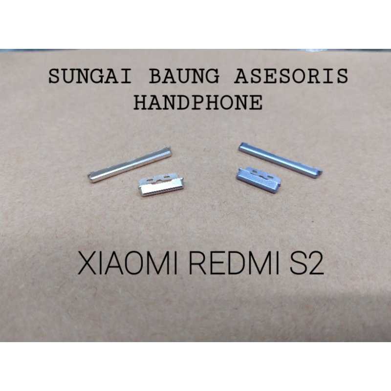 PERNIK TOMBOL LUAR TOMBOL ON OFF VOLUME XIAOMI REDMI S2