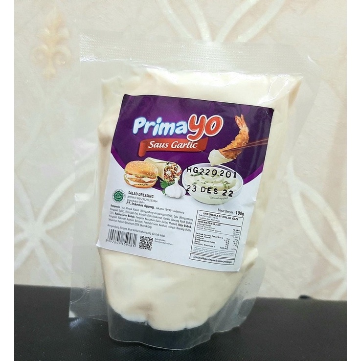 Mayonaise Prima Agung garlic