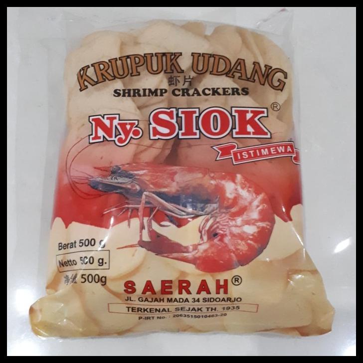 

DISKON TERBATAS !!! KERUPUK UDANG NY SIOK 500GR TERLARIS