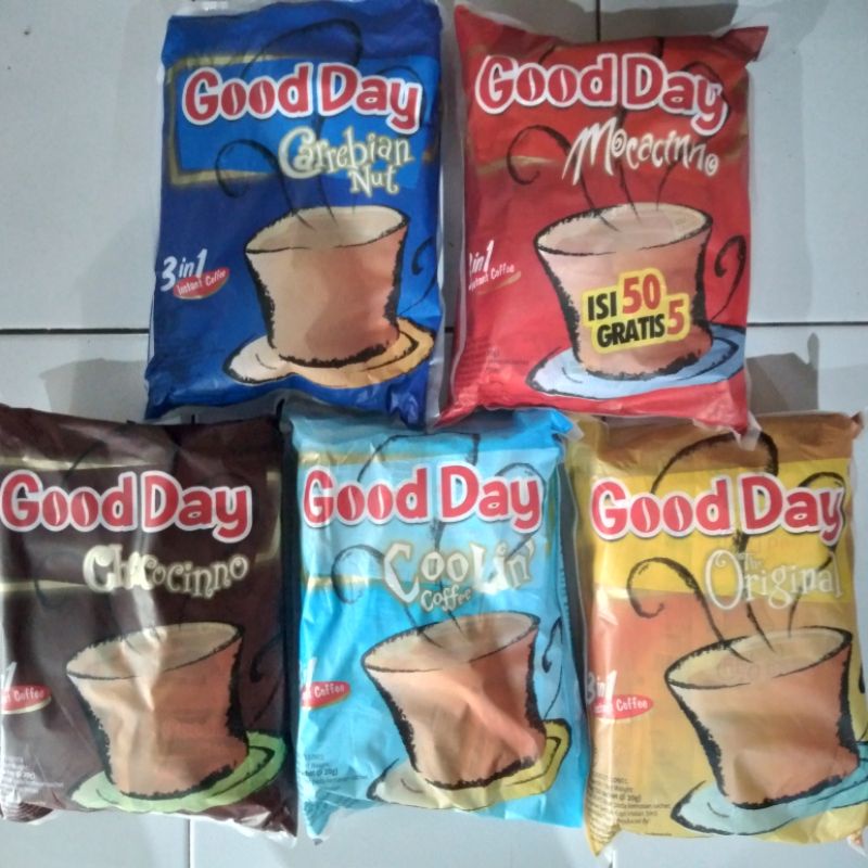 

Good Day 3in1 instant coffee