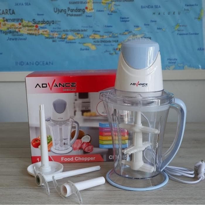 Blender Multifungsi/ Food Chopper Plastik Advance CHP-15