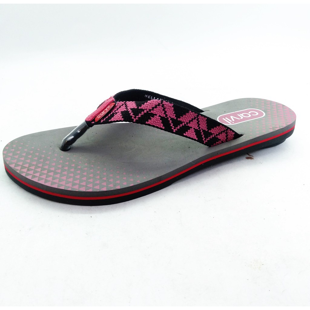 Sandal Jepit Selina CARVIL Wanita / Sandal Casual Wanita