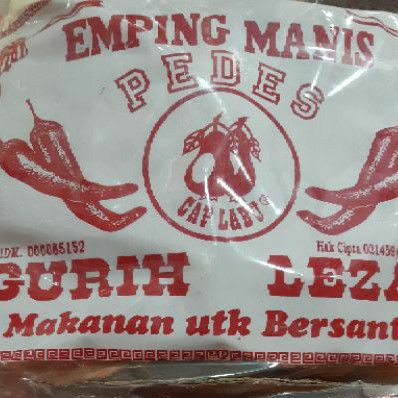 

Emping Melinjo Mentah Rasa Manis Pedas Cap Labu 300Gram