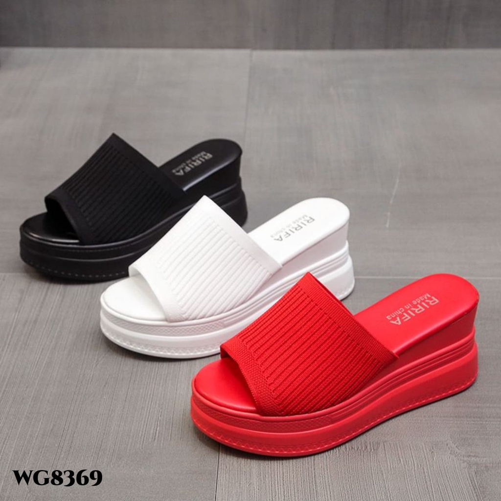 PRF Sandal Wedges Highsole Korea Shoes WG8369