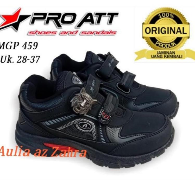 Produk Terkini.. [ORIGINAL] Sepatu Pro ATT MGP Magnet macan / Sepatu anak sekolah TK SD / Sepatu ana