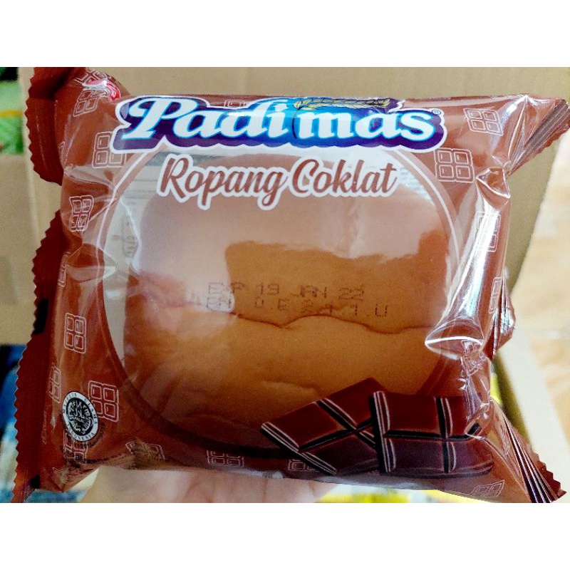 Padimas Roti Panggang / Padimas Ropang 65 gr-Ropang coklat