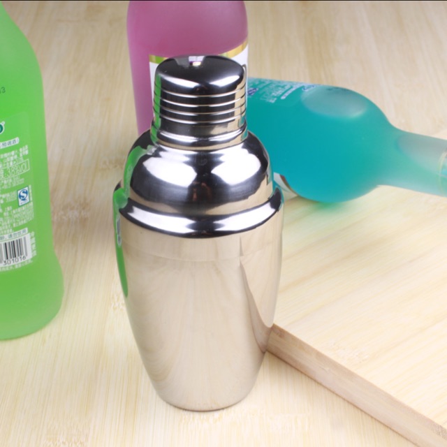 Cocktail shaker botol shaker 250ml 350ml pengocok minuman stainless steel bss