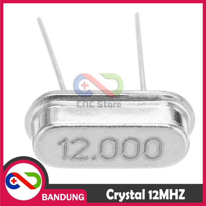 CRYSTAL XTAL OSCILLATOR OSILATOR 12MHZ DIP HC-49S