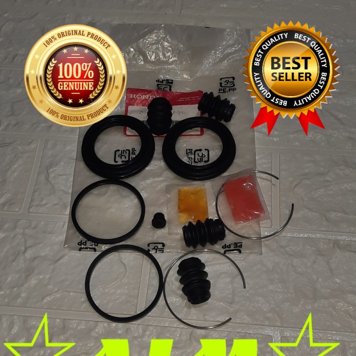 Caliper kit seal karet cakram depan Civic ferio city z Ori Orisinil Original