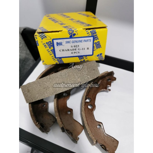 brake shoe kampas rem belakang charade g11 set 4pc