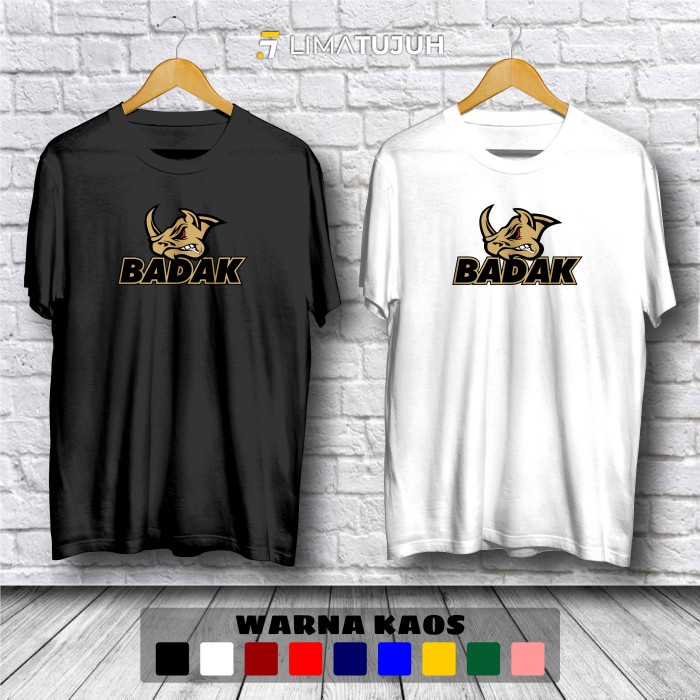 Kaos Kudus Sukun Badak Logo Baju Distro