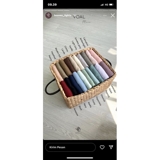 voal plain Heaven light