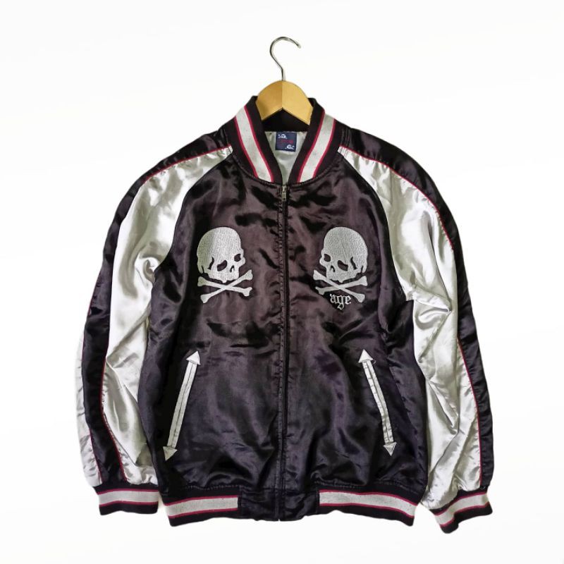 Sukajan Jacket Skull